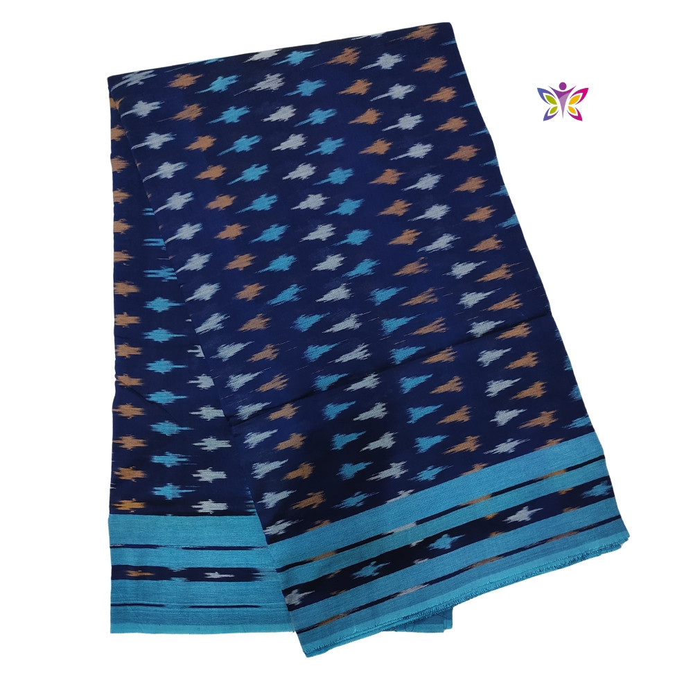 Pochampally Musrus Cotton Ikkat Sarees