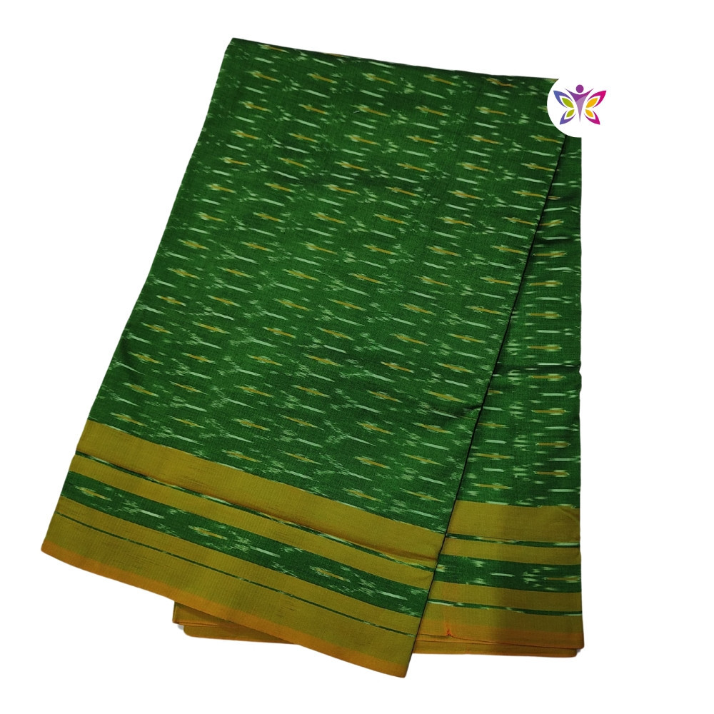 Pochampally Musrus Cotton Ikkat Sarees