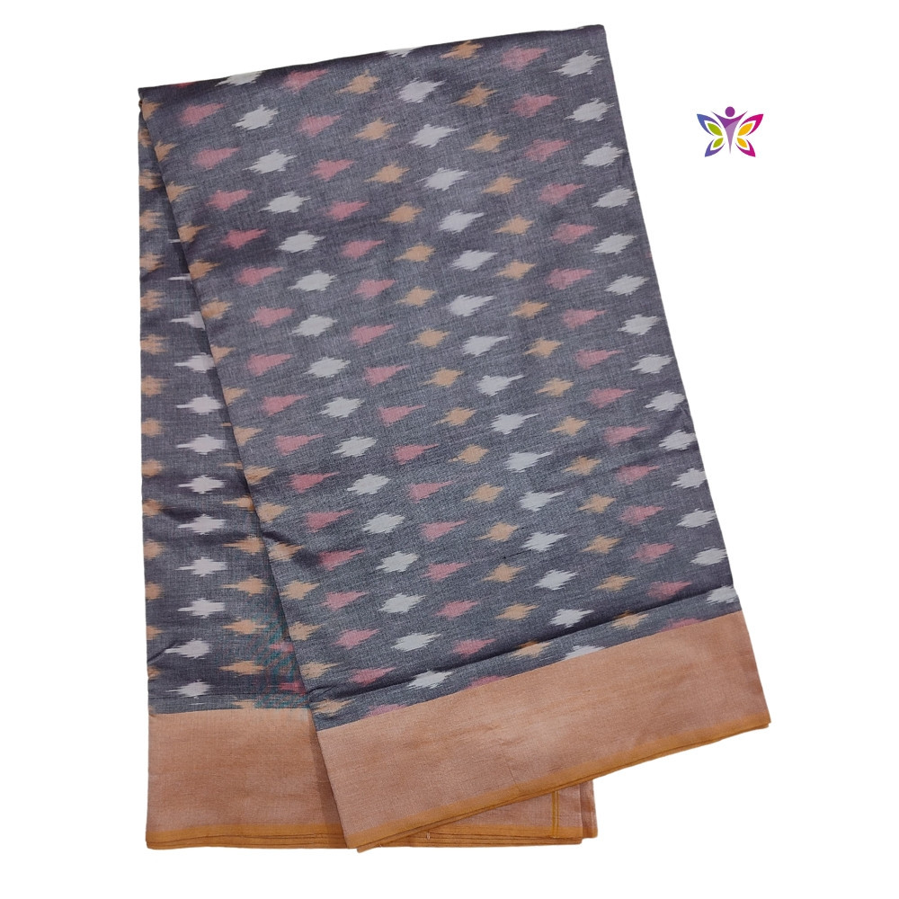 Pochampally Musrus Cotton Ikkat Sarees