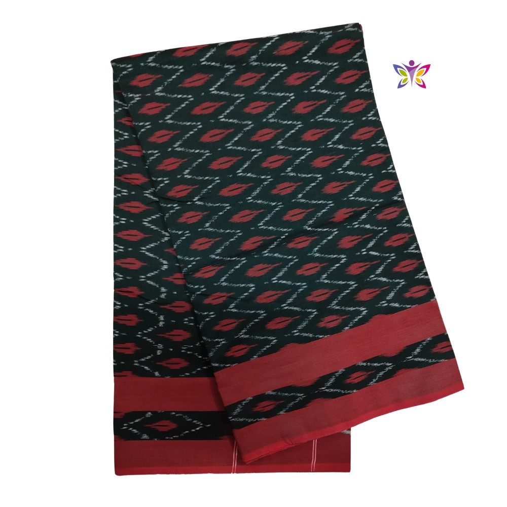 Pochampally Musrus Cotton Ikkat Sarees