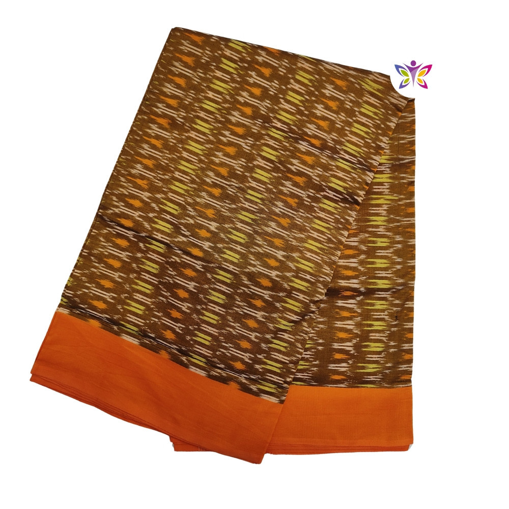 Pochampally Musrus Cotton Ikkat Sarees